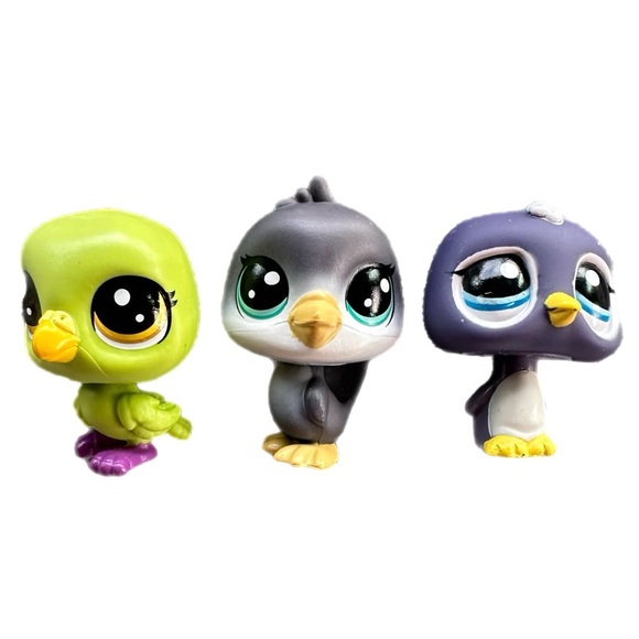 Littlest Pet Shop Authentic Birds Bundle - Picture 1 of 6